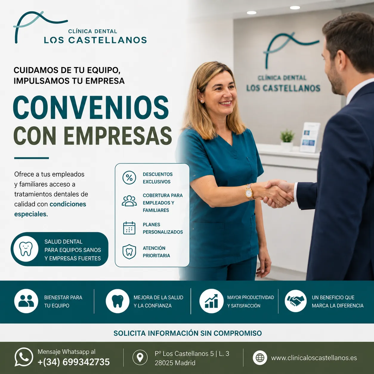Hacemos convenios con empresas
